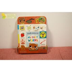 B. toys Interactive Audio Board Book Little Listeners: My First Words
